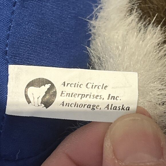 Alaskan Friends Genuine Native Eskimo Doll Girl Fur Parka Artic Circle Toy - Picture 5 of 6